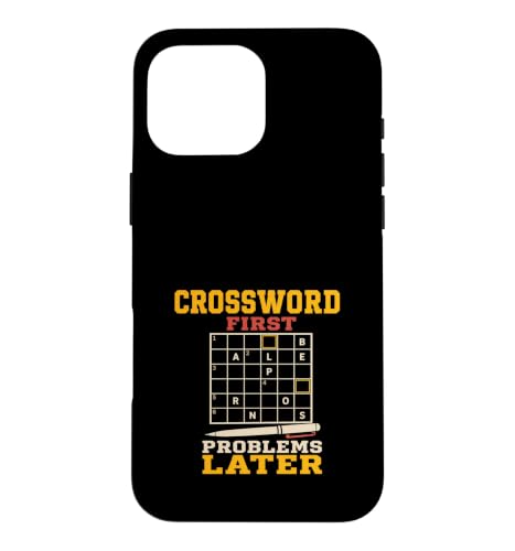 Image of Crossword Puzzle Daily Crossword Solver Gift Case for iPhone 16 Pro Max