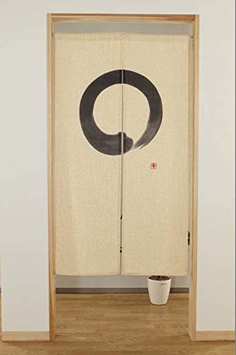 Buy Narumi Japanese Enso Noren Doorway CurtainTapestry Hemp Blend