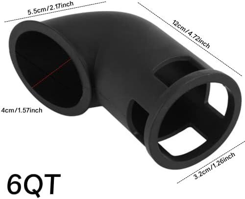 Silicone Steam Release Diverter Pressure Cooker Accessories for Instant Pot/Ninja Foodi/Crock Pot/Power Pressure Cooker XL All Quart Sizes Gadget for Kitchen/RV(6QT)