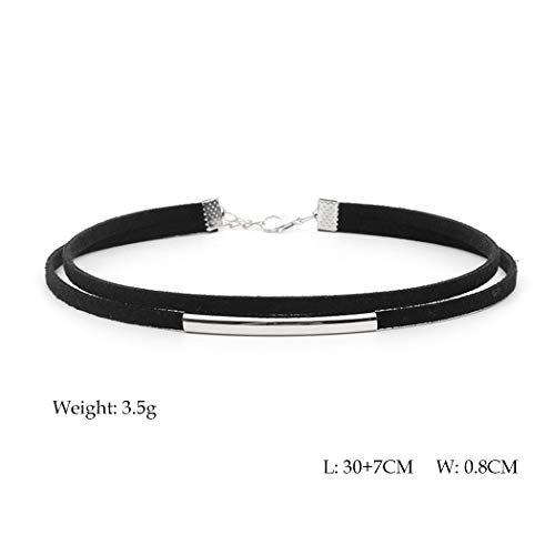 JAKAWIN Choker Necklace Black Gothic Chokers for Women NK134 (for age over 15)3
