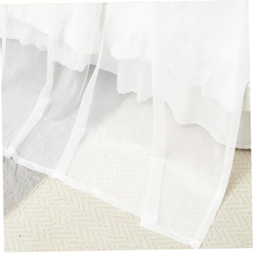 Cortinas transparentes con dosel para cama que transforman dormitorios aburridos 5