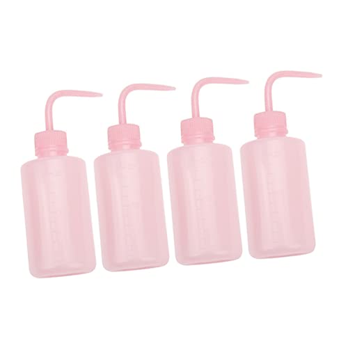 OSOLADY 4個プラスチック?水ボトル 植物用散水缶 室内植物の水 や の洗 に