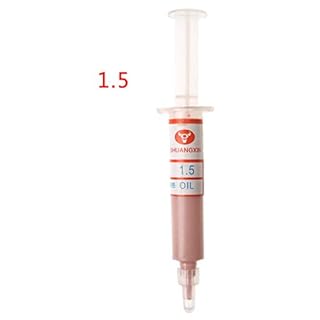 BIlinli 8Pcs Le siringhe per Pasta per lappatura con Diamante per lucidatura a Diamante Set 0,5-10 Micron