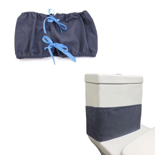 pranovo Toilet Tank Under Cover Toilet Tank Bottom Wrap for Catching The Condensation Bathroom Soft...