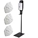 Produktbild IKRA Touchless Care 2in1 Desinfektionsmittelständer & Seifenspender, inkl. 3x FFP2 Maske
