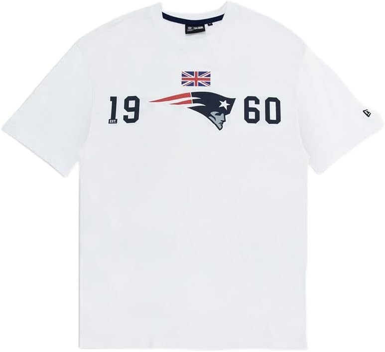 Unisex Nfl Games Square Arch Oversized T-shirt New York Giants Hgr T-Shirt