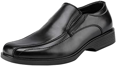 Bruno Marc Mens Leather Lined Dress Loafers Shoes, 5-Black - 13 (Cambridge-05)