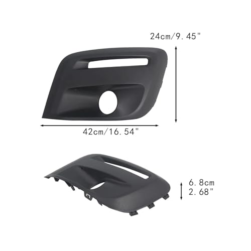 Rejilla parachoques delantero izquierdo para luz antiniebla Citroen Berlingo 9810965777 5