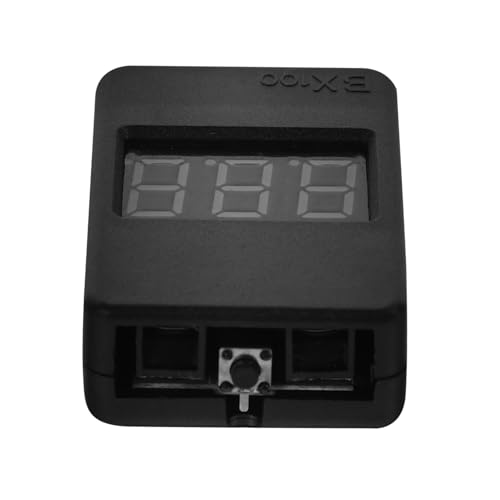 OSOLADY Battery Checker Lipo Capacity Tester LCD Backlight Low Voltage Alarm Tool for Safe Device Monitoring and Flight Performance Compact and Lightweight Design for Easy Use