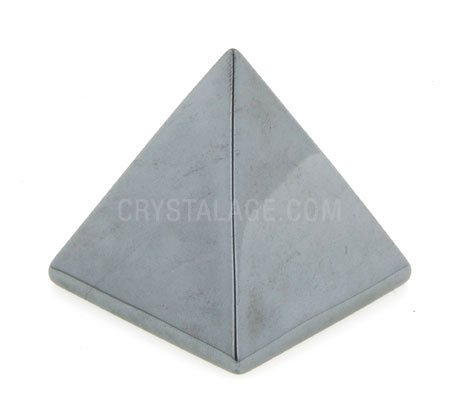CrystalAge Hematite Pyramid - YHE4 - Medium