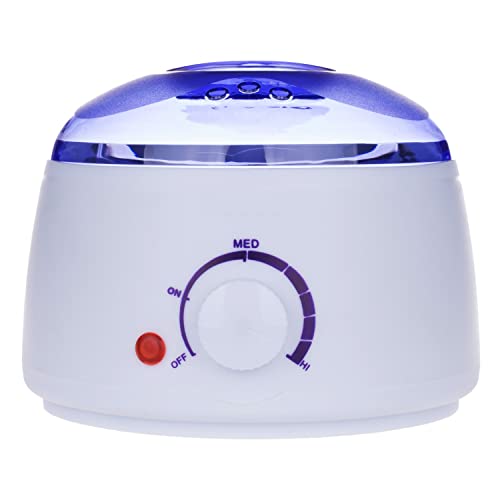 HEYUANPIUS Digital Wax Warmer, Wax Heater Hair Removal Wax Machine Paraffin Wax Warmer Pot SPA Hand Foot Body Hair Epilator Depilatory (Color : White)