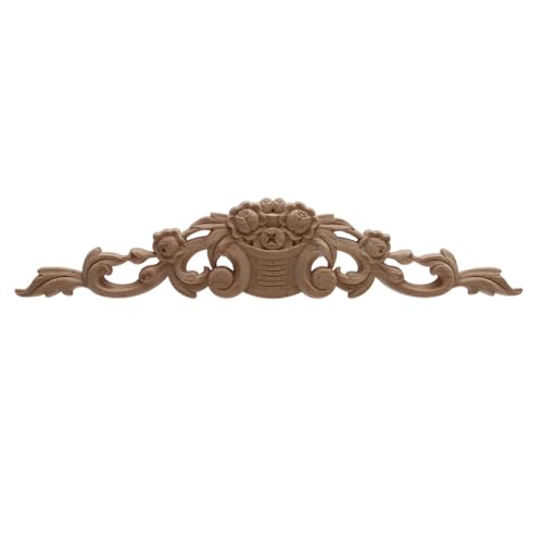 Apliques de madera tallado artesanal LVTFCO C276,4 para muebles antiguos