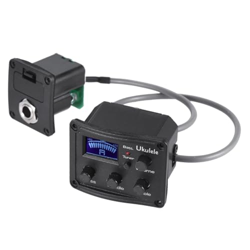 BESTonZON Ukulele Piezo Pickup EQ Equalizer Tuner