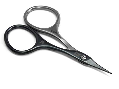 Germanikure Tower Point Cuticle Scissors - Self-Sharpening Finox22 Titanium Coated Stainless Steel Professional Manicure Tools In Leather Case - Ethically Made In Solingen Germany - 2705 #TOP1