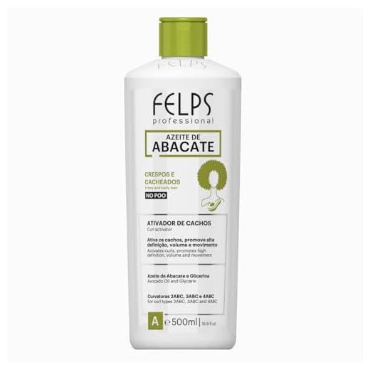 Felps Cachos Ativador Azeite De Abacate 500 Ml
