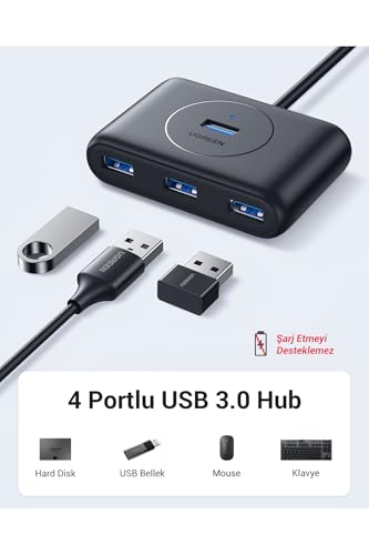 HUB  20290 4X USB 3.0 COLOR NEGRO - Hub USB - Immagine 4