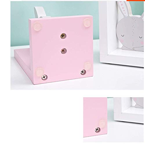 COLiJOL Boek Boek Boek door Bookend, Leuke Zware Antislip Boekenhouder, Desktop Opslag (Kleur: F)/Stijl D - Image 5