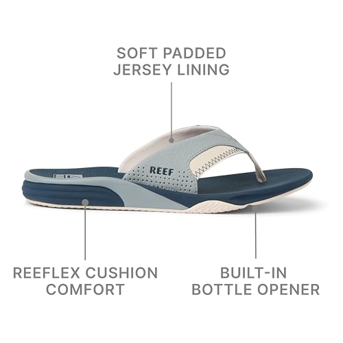 Image of REEF Men's Cushion Fanning | Beach Sandals