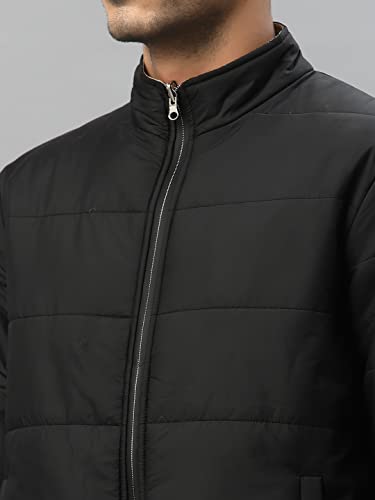 Image of Style Quotient Men Beige Reversible Padded Jacket
