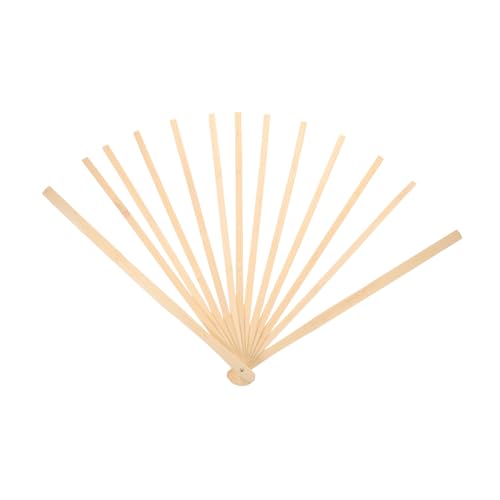 IMIKEYA Varillas De Abanico Decorativas De Gran Armazón De Ventilador para Manualidades Material para Hacer Abanicos De Mano para Decorar El Hogar De Bodas