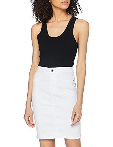 Vero Moda Vmhot Nine HW Dnm Pencil Skirt Noos Ci Falda para Mujer