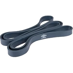 Umbro Weerstandsband, 35 kg, intensiveert je training, eenvoudig te dragen, gevorderden, blauw