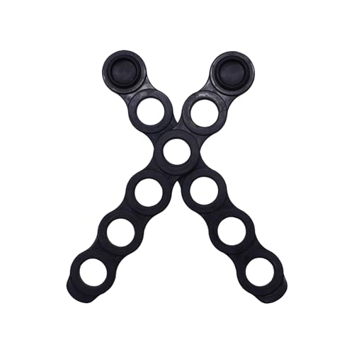 Yakima 8820103 5-Hole World Style Rubber Straps &ndash; 2-Pack, Black