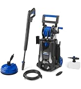 AR Blue Clean e-2000 HRD Hogedrukreiniger met pijpreinigingssonde en patioreiniger