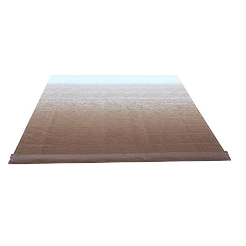 ALEKO RV Awning Fabric Replacement| 13' ft W x 8' ft L Vinyl Awning| UV Protection, Resistant Cover, Sun Shade, RV Awning Replacement| Camper Accessories for Travel Trailer| Brown Fade