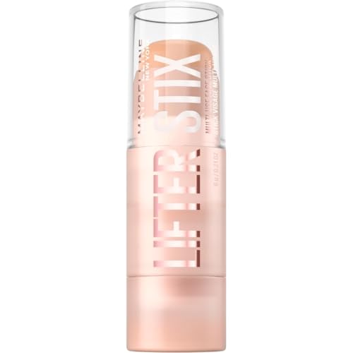 Maybelline New York - Stick Visage Multi-Usages - Look Naturel et Structuré - Unifie et Illumine le Teint, Sculpte le Visage, Corrige les Imperfections - Lifter Stix -...