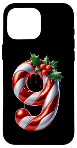 キャンディケーン G ヒイラギの果実の喜び付き スマホケース iPhone 16 Pro Max 用