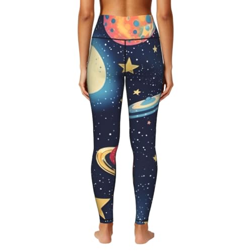 Leggings espaciales mujer cintura alta que no transparentan para ejercicio 4