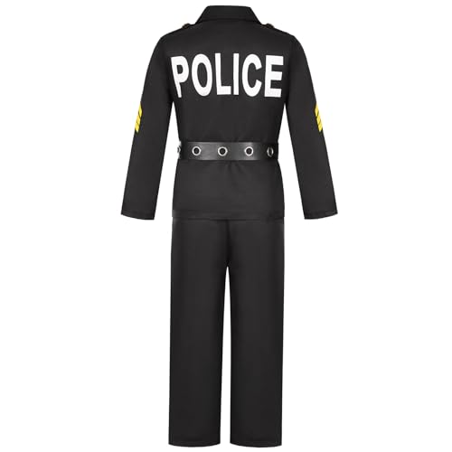 Disfraz Policial Deluxe para Niños 3-4 Años miniatura 3