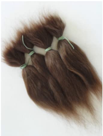 Miaio 100% Pure Mohair Reborn Baby Dolls Hair Doll Wigs Premium Mohair 15g Long Hair