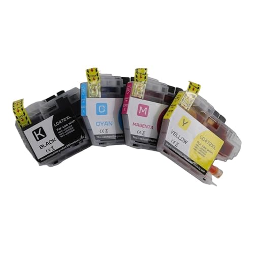 Cartouche d'encre LC472XL pour télétravail efficace sur imprimante Brother MFC-J3540DW