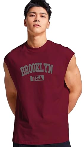 Image of JUARI BE A GENTLEMAN Men's Sleeveless Tank Top Premium Cotton Blend Muscle Fit Gym Vest | Casual Summer Shirt | Breathable & Lightweight Fitness Wear for Gym, Running & Daily Use