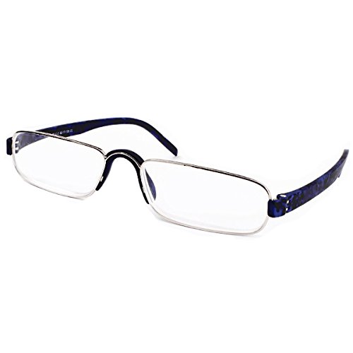 Dr. Harmann's CEO Metal Folding Reading Glasses With Premium Soft Feel