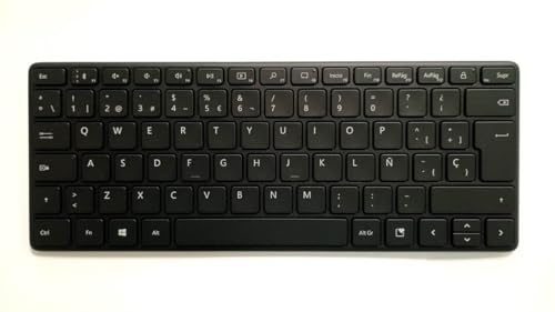 Microsoft Designer - Teclado compacto, Color Negro