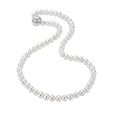 Freshwater Cultured Pearl Necklaces Women (18 inch, 7-8mm)