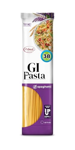 GI Pasta Spaghetti, 8.8 oz | Low Glycemic, Classic Italian-Style Long Dry Pasta for Traditional Recipes and Everyday Cooking