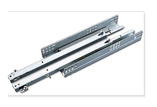 Boxonly 1 Paire De Glissières De Tiroir à Extension Complète - Robuste