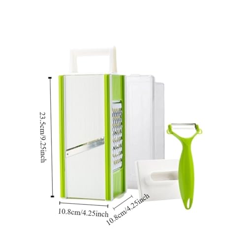 Cortador manual multifunción para verduras con recipiente miniatura 7