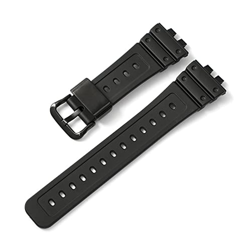 PLACKE Bracelet en caoutchouc Bracelet en résine étanche Bracelet Bracelet Watchband Gold Metal Bloop Handle de lunette Fit for Casio Fit for G-drocher Apte for GMW-B5000 (Color : 11, Size : B5000)