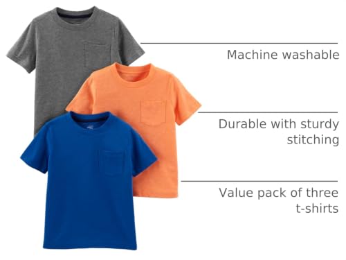 Image of Simple Joys by Carter's Baby Boys' 3-Pack Short-Sleeve Tee Shirts