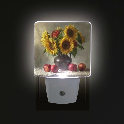 Lámpara nocturna LED de pared con sensor crepuscular miniatura 3