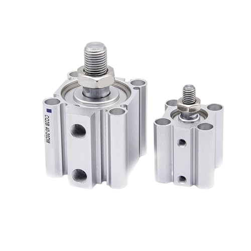 Cilindro neumático compacto CQ2B de doble efecto para automatización 2