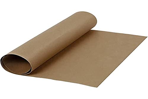 Faux Leather Paper, W: 50 cm, Thickness 0,55 mm, Dark Brown, 1m
