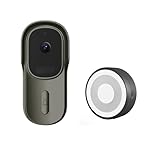 Timbre con cámara y videoportero Inteligente Tuya, batería, 1080P, 170°, 12-24 V CA/CC, con Cable y Audio bidireccional.(Option 2)
