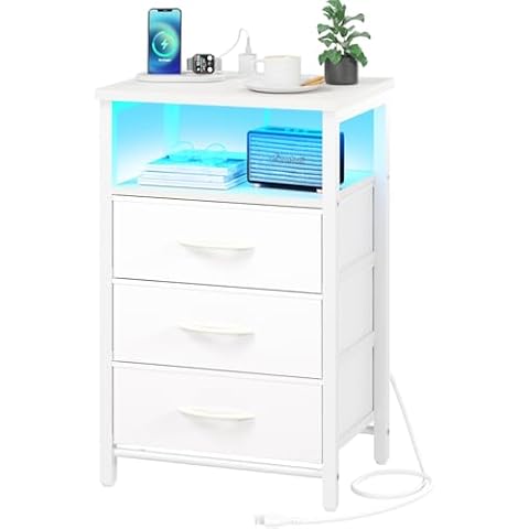 Yoobure LED Night Stand with Charging Station Cover