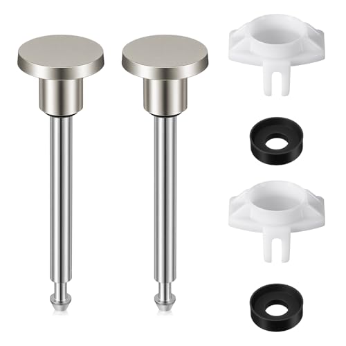 2 Set Tub Spout Diverter Repair Kit Bathtub Faucet Repair Replacement Parts Includes 2 Diverter Valve Stems 2 Seals and Diverter Gates Fix Shower Leaky Bathtub Faucet Brushed